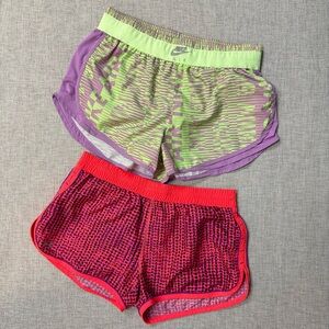 Nike Dri Fit and Under Armour Running Jogging Athletic Shorts Size Large